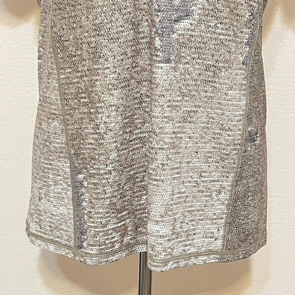 Bogner Sports Top Faux Sequence Print Size Large - Picture 5 of 13